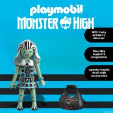PLAYMOBIL Monster High – Frankie Stein figuur loovaks mänguks ja Halloweeniks