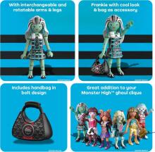 PLAYMOBIL Monster High – Frankie Stein figuur loovaks mänguks ja Halloweeniks