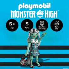 PLAYMOBIL Monster High – Frankie Stein figuur loovaks mänguks ja Halloweeniks