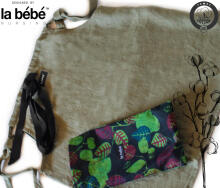 La bebe™ Mama Blouse Linen Art.2880 Naturaalsest linasest universaalne pluus rasedatele naistele, Moss green