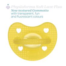 Chicco Silicone Physio Soft Art.288263 Mix Color Sleep-safe silicone pacifier, molded, 0 m+,2 psc