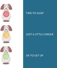 Zazu Kids Davy Dog Sleeptrainer Art.288270 Green Unetreener Davy öövalgusega