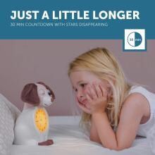 Zazu Kids Davy Dog Sleeptrainer Art.288271 Taupe Unetreener Davy öövalgusega