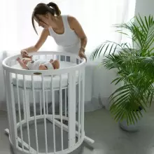 La Bebe™ Smart Bed Art.288273 Laste poroloonmadrats 72x120x7 cm (Ühildub Ingvartiga)