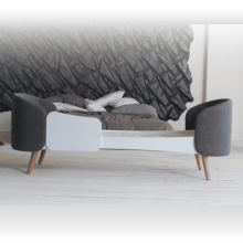 La Bebe™ Fly Bed Art.288275 Laste poroloonmadrats 66x166x11 cm (Ühildub Ingvartiga)