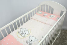 Kattekomplekt - 2 tk - 135x100, 40x60 - LEON - ROOSA