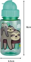 Tum Tum Watter Bottle Art.288460 Sloth Stanley Kaasaskantav joogitops kõrrega 400 ml.