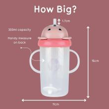 Tum Tum Baby Cup Art.288464 Bear Beebipudel kõrrega, 300 ml, lastele alates 6. elukuust