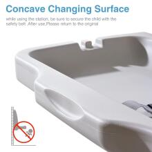 Kidsworld Removable Changing Table  Art.288488 White Mähkimislaud (seinale kinnitatav)