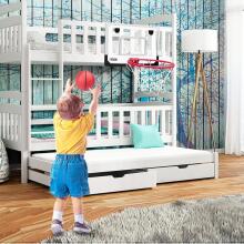 Bebe Basic Basketball Hoop Art.288490 Korvpallirõngas 13 cm palliga