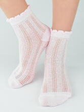 NOVITI SB116-G-01 Beebi Jacquard Ankle Sokid Mix 0-6k