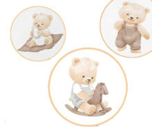 Kattekomplekt - 2 tk - 135x100, 40x60 - BEBE BEARID