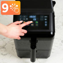 Vertikaalne kahekambri õlivaba fritüür 11,6 l Air Fryer Berdsen 3000W BD-663