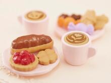 Sylvanian Coffee and Cake Set Art.5742 Kohvi- ja koogikomplekt - nukumaja mööbel