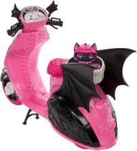 Monster High Draculaura – Scare-Cruiser roller koos Count Fabulousiga
