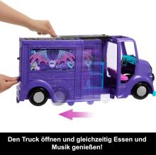 Monster High Draculaura Fangtastic Food Truck – 2-ühes lava ja köögiga mängukomplekt