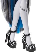 Monster High Reel Drama – Frankie Stein mustvalge kogumisnukk ja plakat