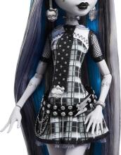 Monster High Reel Drama – Frankie Stein mustvalge kogumisnukk ja plakat