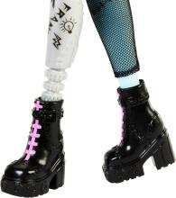 Monster High Frankie Stein nukk – teksajakk, Watzie ja aksessuaarid