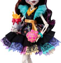 Monster High Skelita Calaveras nukk – värvikas papel picado stiil