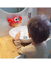 WOOPIE BABY Bath Toy Crab for Foam Making with Melody - 3 pcs