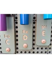 MASTERKIDZ Muusikainstrument Xülofon Kellad Tarvikud STEM Paneelidele