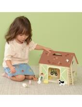 CLASSIC WORLD Puit Vintage Talumaja 17 Figuuriga