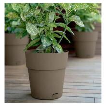 Lillepott alusega Ethica &Oslash;25x25cm pruun