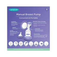 Lansinoh Manual Breast Pump Art.50555 manual breast pump, 1 pc.