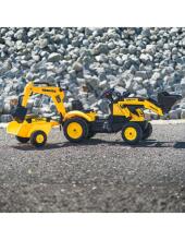 FALK Pedal Traktor Komatsu kaevanduskopa ja haagisega 2-5 aastat