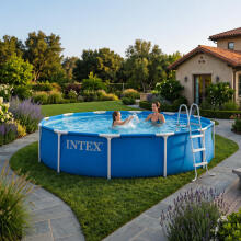 Frame garden pool round 366x76 cm, INTEX 28210ND