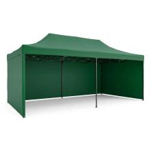 Aedpaviljon 3 seina 3 x 6m roheline Plonos