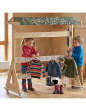 KLASSIKALINE MAAILM EDU Puidust Aed Hanger XXL