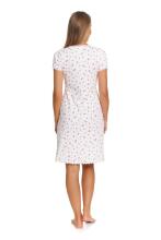 Doctornap  Cotton Night Dress Art.TCB.7449.ROSES_KISS.S.01 Cotton nightgown for pregnant/nursing