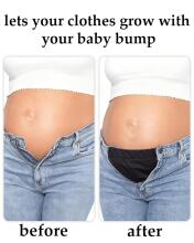 Kidsworld Waistband extensions Art.290387 Komplektis 10 reguleeritavat nööpidega vööpikendust, mis sobivad nii meestele kui ka naistele.