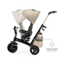 KINDERCRAFT kolmerattaline EASYTWIST, beež, KREASY00BEG0000