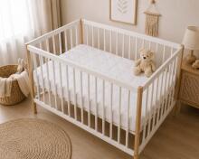 La Bebe™ Royal Air Fiber Mattress Art.290774   Laste ortopeediline madrats eemaldatava kattega, 120x60cm