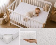 La Bebe™ Royal Air Fiber Mattress Art.290774   Laste ortopeediline madrats eemaldatava kattega, 120x60cm