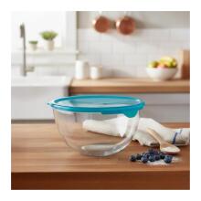Klaaskauss kaanega &Oslash;21cm 2.3L