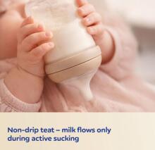 CANPOL BABIES teat NATURAL SHAPE Anti-colic, minimum flow, 0m+, 2 pcs., 21/750