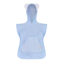 Bocioland Bath Poncho Art.BL183 Blue Rätik-ponso