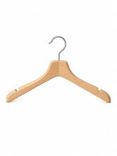 Bebe Basic Cloth Hanger Art.291994 Curved clothes hanger, natural