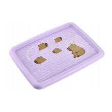 Box with lid 24L Karolina &ldquo;Capybara&rdquo; 42.5x35.5x22.5cm soft purple