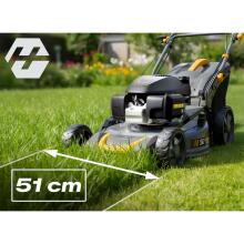 Bensiiniga muruniiduk sõiduga 51 cm 70 l Honda 202cc 5.7HP + õli Humberg HM-603