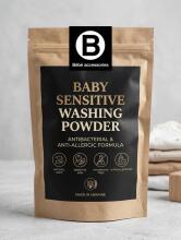 Bebe Basic Baby Sensitive Washing Powder Art.292438  Pesupulber imikutele alates esimestest elupäevadest, 400g