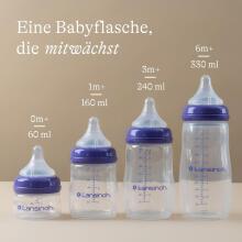 Lansinoh Bottle Set with NaturalWave® Teat GB Art.292458 Natural Wave pudel 160ml