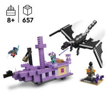 LEGO Minecraft Lõppdraakon ja Lõpplaev