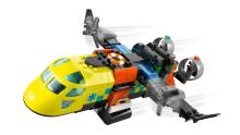 LEGO City lennuk, teenindusauto ja õhulaev remix
