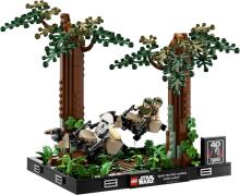LEGO Star Wars Эндор Спидер Погоня Диорама