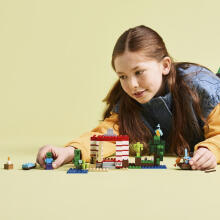 LEGO Minecraft TNT džungli maja